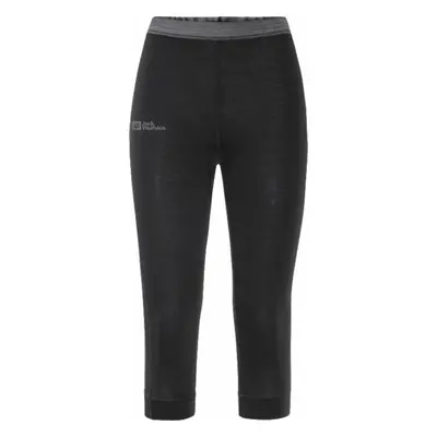 Jack Wolfskin Alpspitze Wool W Black Outdoor Pants