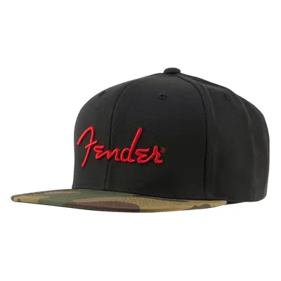 Fender Cap Camo Flatbill Black