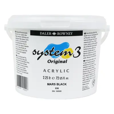 Daler Rowney System3 Acrylic Paint Mars Black 2,25 1 pc