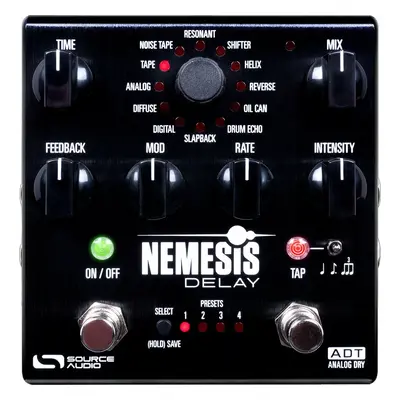 Source Audio Nemesis Delay ADT Guitar Effect