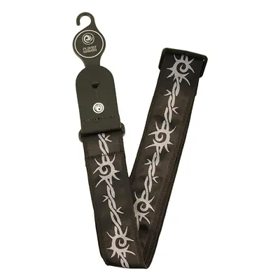 D'Addario Planet Waves Dark Side Barbed Wire Textile guitar strap