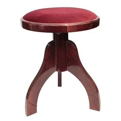 Bespeco SG Round piano stool Mahogany