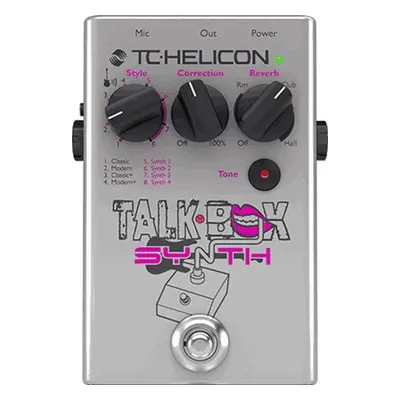 TC Helicon Talkbox Synth Vocal processor