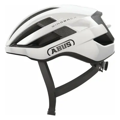 Abus WingBack Shiny White Bike Helmet