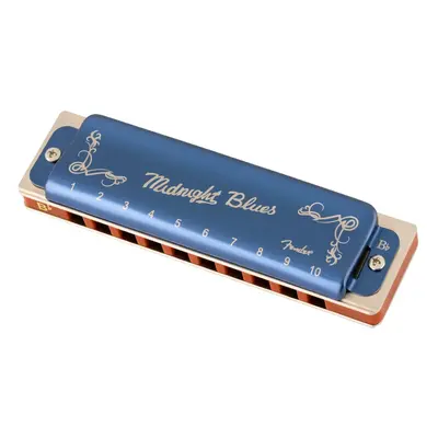 Fender Midnight Blues Bb Diatonic harmonica