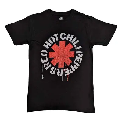 Red Hot Chili Peppers T-Shirt Stencil Unisex Black