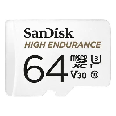 SanDisk High Endurance GB SDSQQNR-064G-GN6IA Micro SDHC GB Memory Card