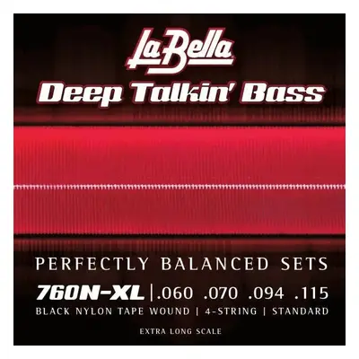 La Bella 760N-XL Bassguitar strings