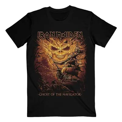 Iron Maiden T-Shirt Ghost of the Navigator Unisex Black