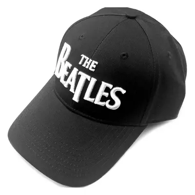 The Beatles Cap Drop T Logo Black