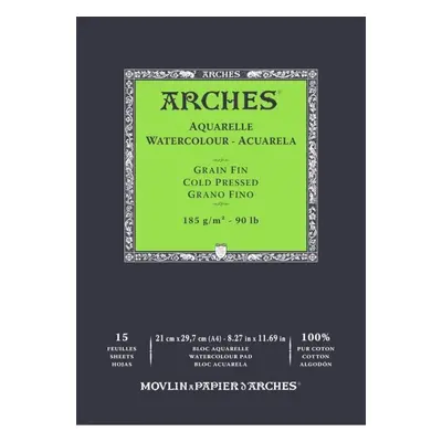 Arches Watercolour Cold Pressed Pad Natural White Sketchbook g