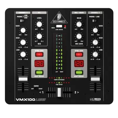 Behringer VMX100USB DJ Mixer