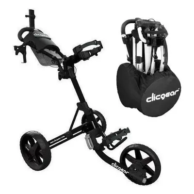 Clicgear Model 4.0 SET Matt Black Manual Golf Trolley