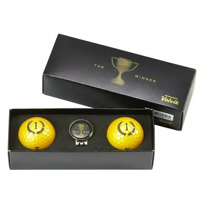 Volvik Champion Box Solice Pack Golf Balls Gold Golf Balls