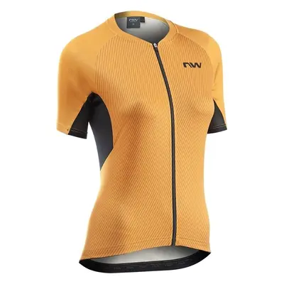 Northwave Force Evo Women Short Sleeve Jersey Ochre