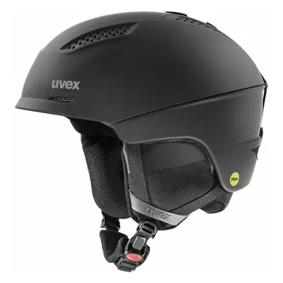 UVEX Ultra Mips Black Mat Ski Helmet