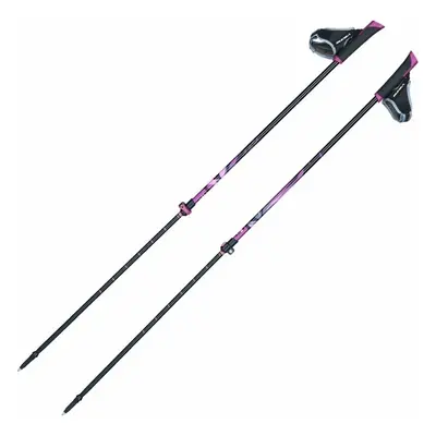 Viking Uppsala Black/Light Purple - cm Nordic Walking Poles