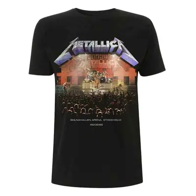 Metallica T-Shirt Stockholm '86. Unisex Black