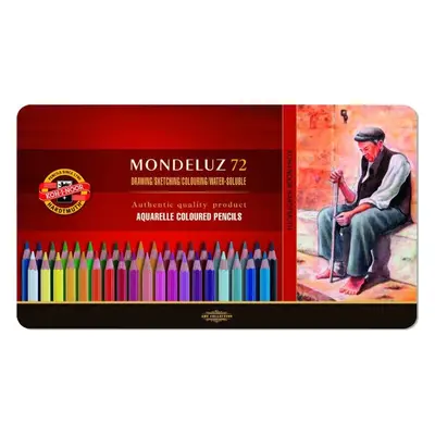 KOH-I-NOOR Mondeluz 3727/72 Set of Watercolour Pencils pcs