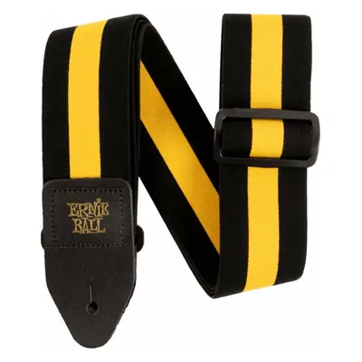 Ernie Ball Comfort Stretch Textile guitar strap Racer Yellow