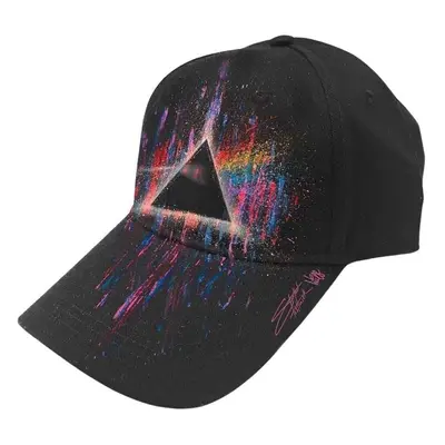 Pink Floyd Cap Dark Side of the Moon Pink Splatter Black