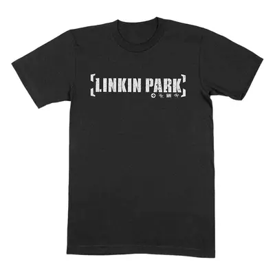 Linkin Park T-Shirt Bracket Logo Unisex Black