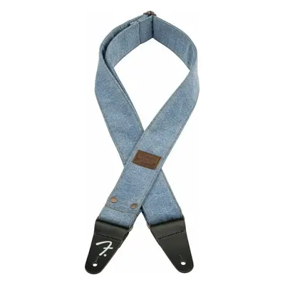 Fender Wrangler Denim Strap Textile guitar strap Light Indigo