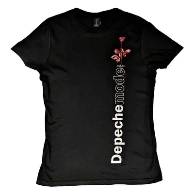 Depeche Mode T-Shirt Violator Side Rose Womens Black