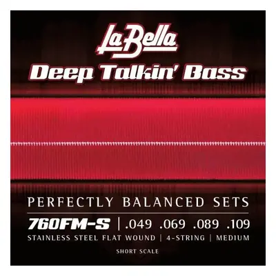 La Bella 760FM-S Bass strings