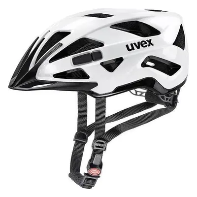 UVEX Active White/Black Bike Helmet