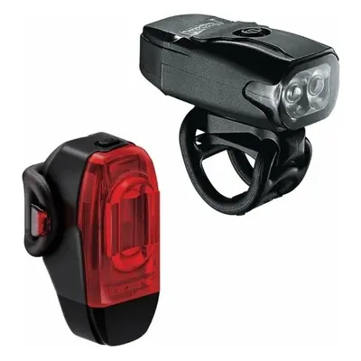 Lezyne KTV Drive/KTV Drive+ Pair Black/Black Front lm / Rear lm Cycling light