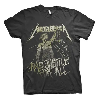 Metallica T-Shirt Justice Vintage Unisex Black