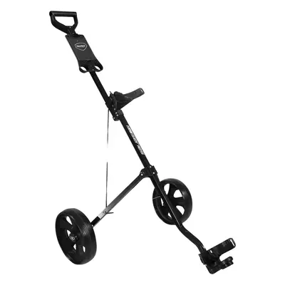 Masters Golf Series Wheel Pull Trolley Black Manual Golf Trolley