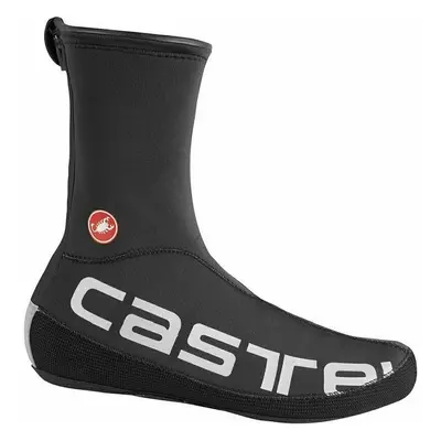 Castelli Diluvio UL Shoecover Black/Silver Reflex Cycling Shoe Covers