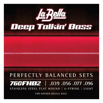 La Bella 760FHB2 Bass strings