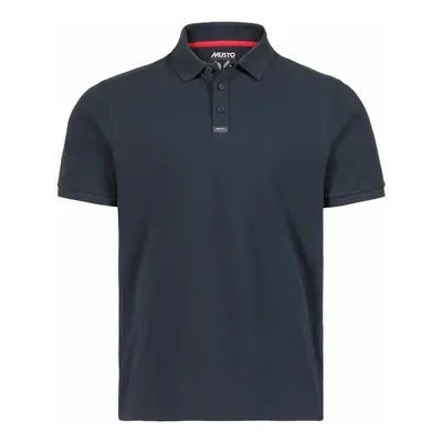 Musto Essential Pique Short Sleeve Polo Shirt Navy