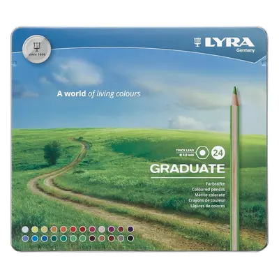 Lyra Graduate Permanent Set of Coloured Pencils pcs