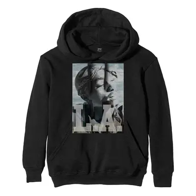 2Pac Hoodie LA Skyline Black