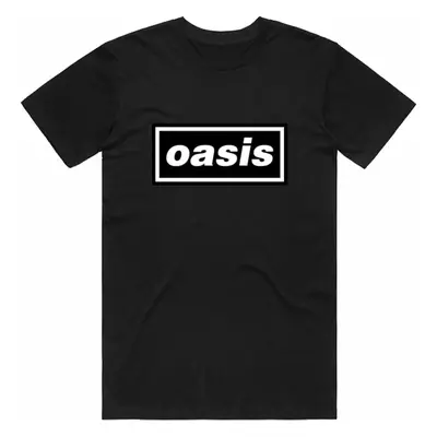 Oasis T-Shirt Decca Logo Unisex Black