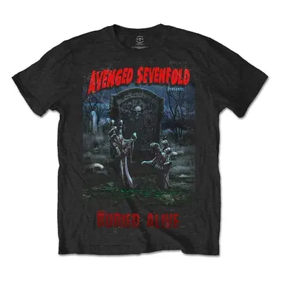 Avenged Sevenfold T-Shirt Buried Alive Tour Unisex Black