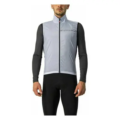 Castelli Squadra Stretch Vest Silver Gray/Dark Gray