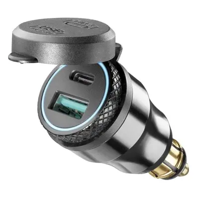 Interphone DIN Adapter USB/USB-C Motorcycle Connector