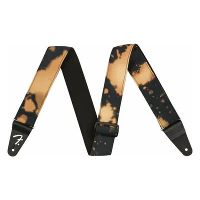 Fender Tie Dye Acid Wash Textile guitar strap Black