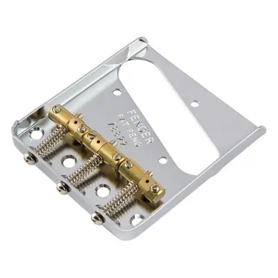 Fender 3-Saddle American Vintage Hot Rod Telecaster Bridge Assembly Nickel Guitar Bridge