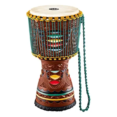 Meinl AE-DJTC2 Artisan Tongo Carved Coloured ornamental carving 12" Djembe (unavailable)