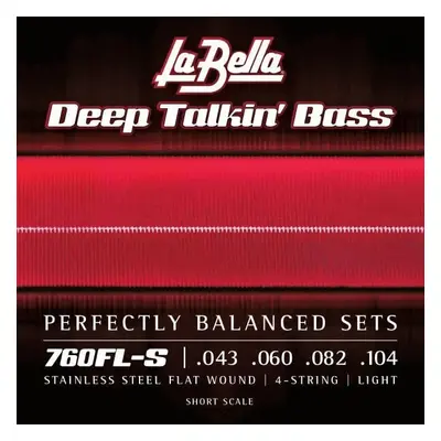 La Bella 760FL-S Bass strings