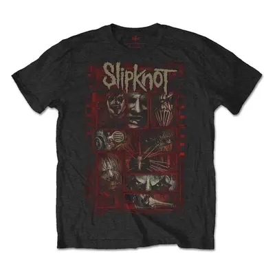 Slipknot T-Shirt Sketch Boxes Unisex Black