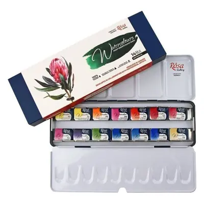 Rosa Set of Watercolour Paints Botanical x 2,5 ml