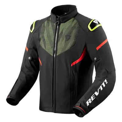 Rev'it! Hyperspeed H2O Black/Neon Yellow Textile Jacket