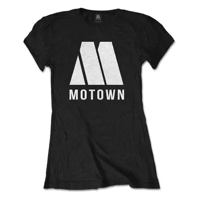 Motown T-Shirt Logo Womens Black